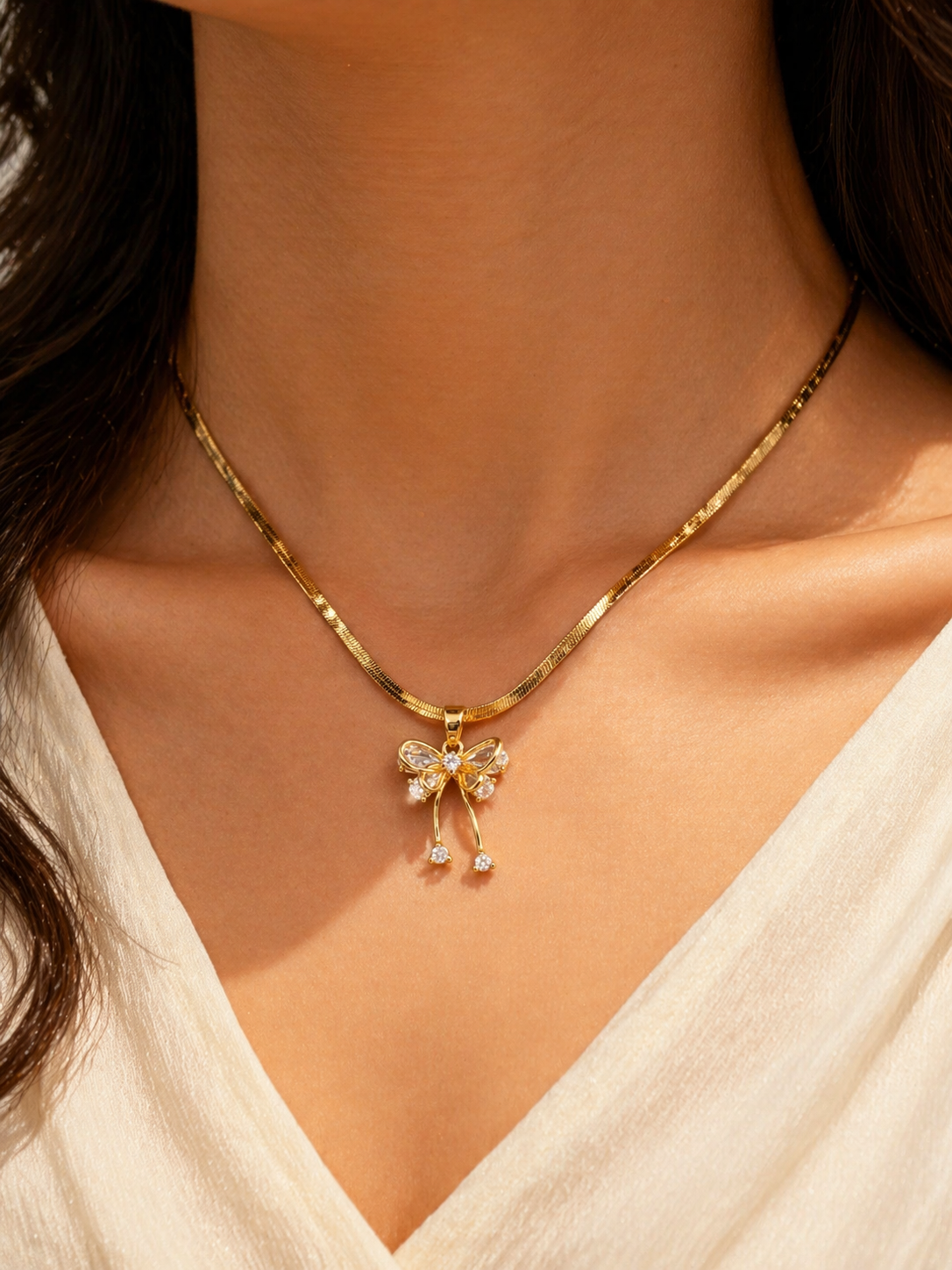 Butterfly Blush Necklace