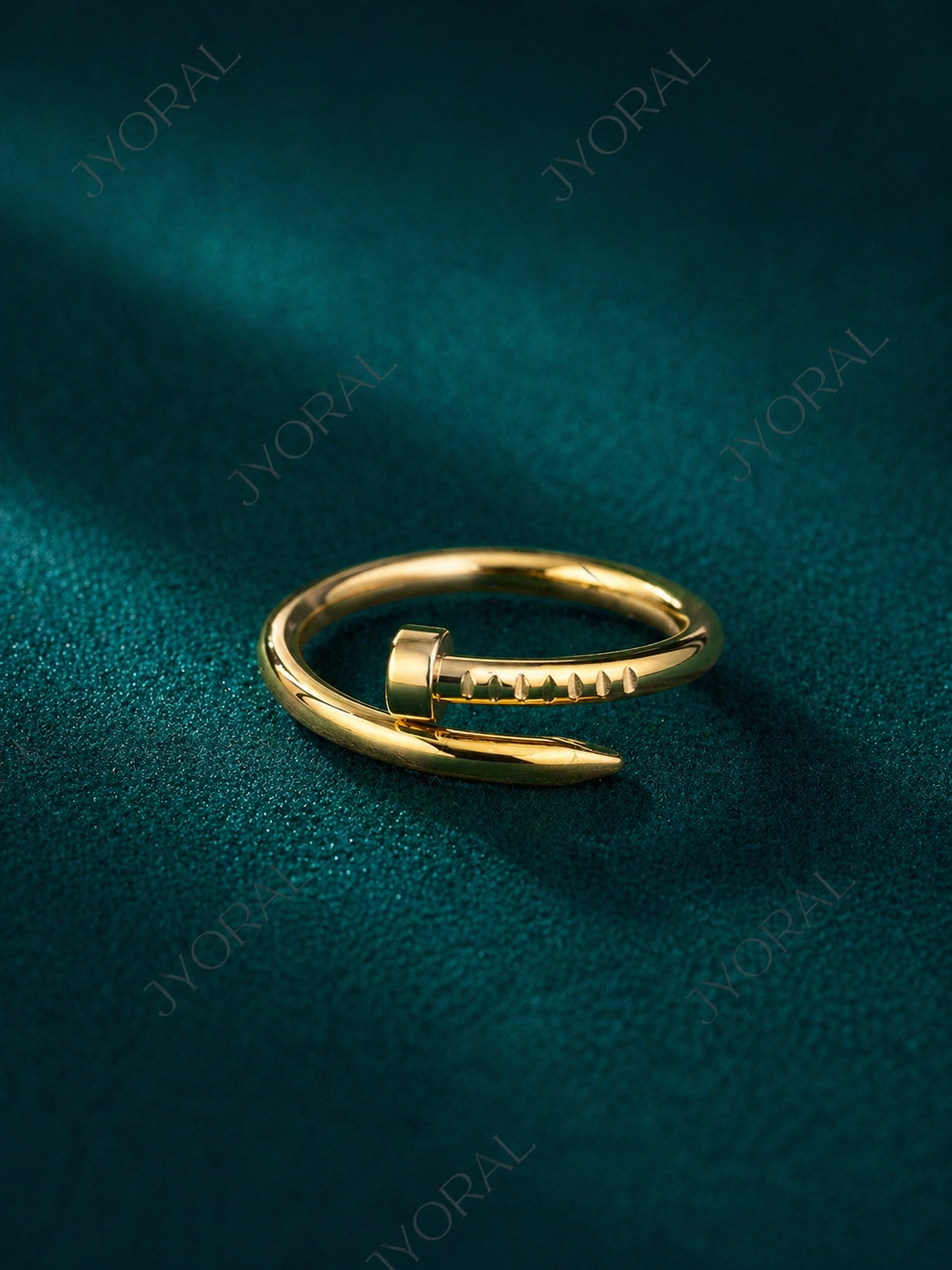 Golden Nail Luxe Ring