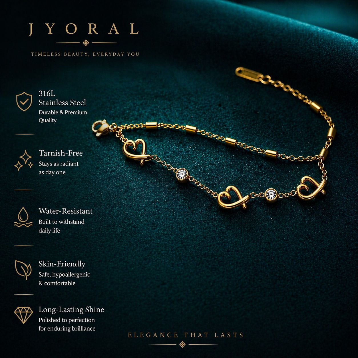 Cupid Spark Chain Bracelet