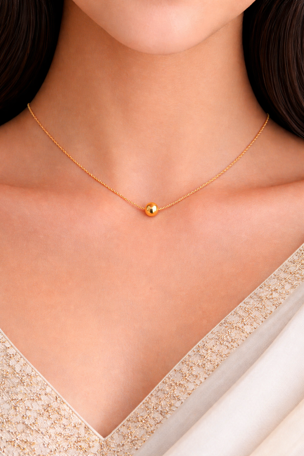 Minimal Orb Necklace