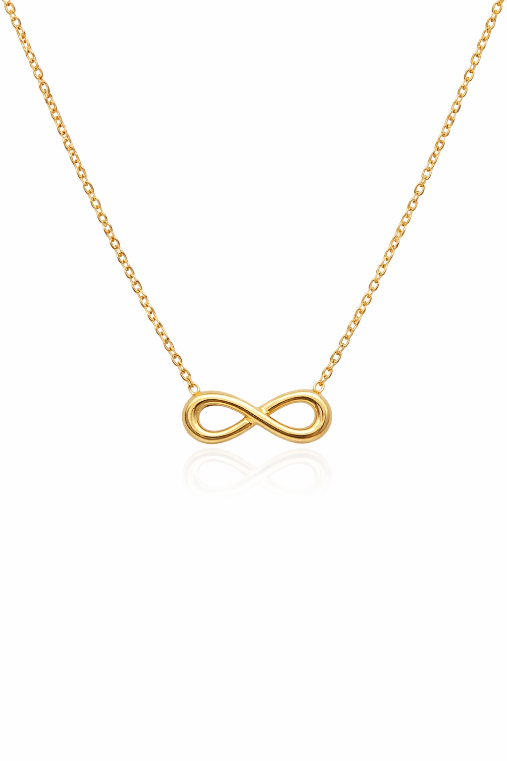 Infinity Luxe Curve Necklace