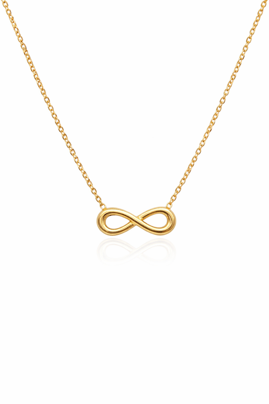 Infinity Luxe Curve Necklace