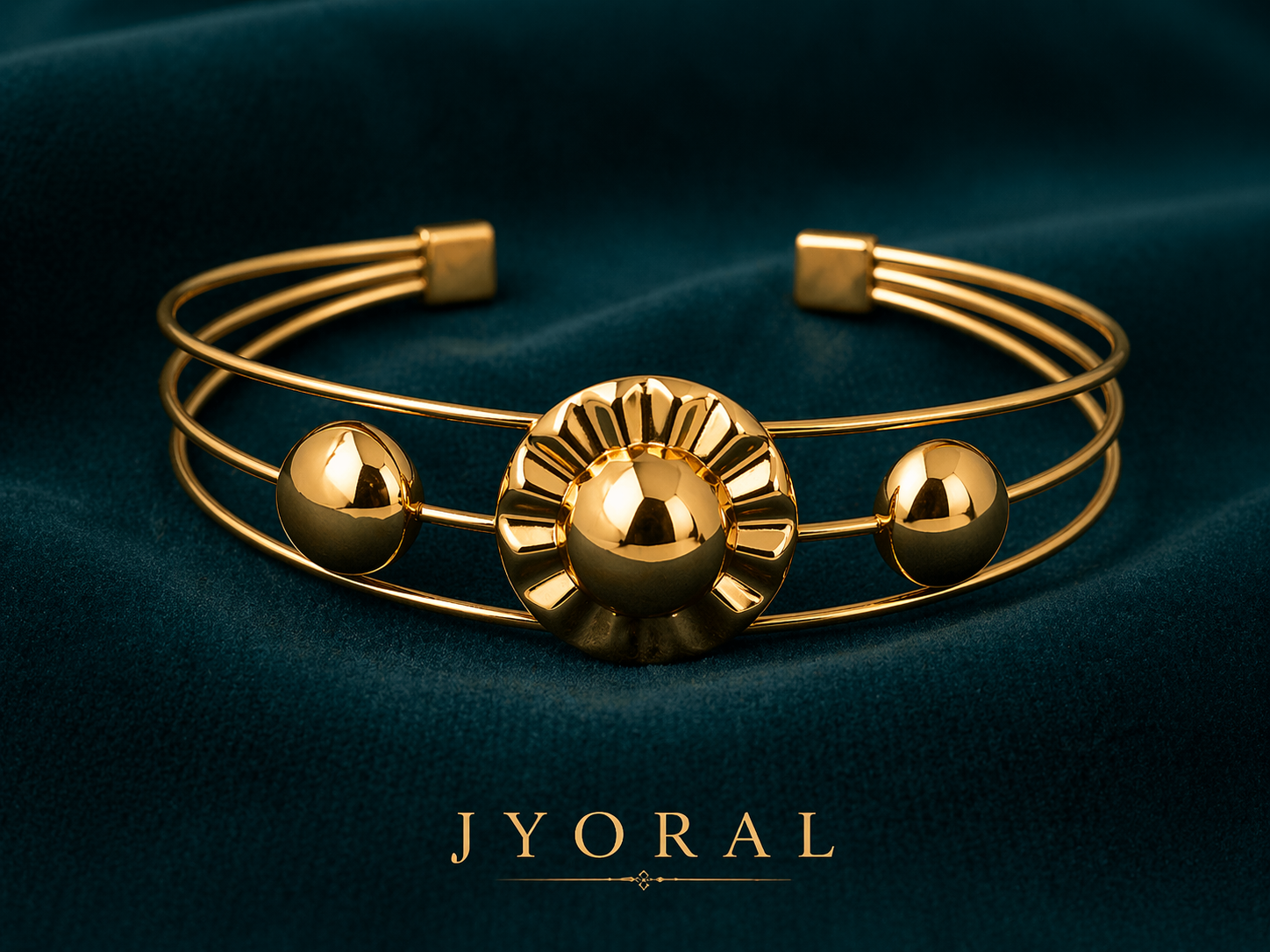 Solar Orb Luxe Cuff