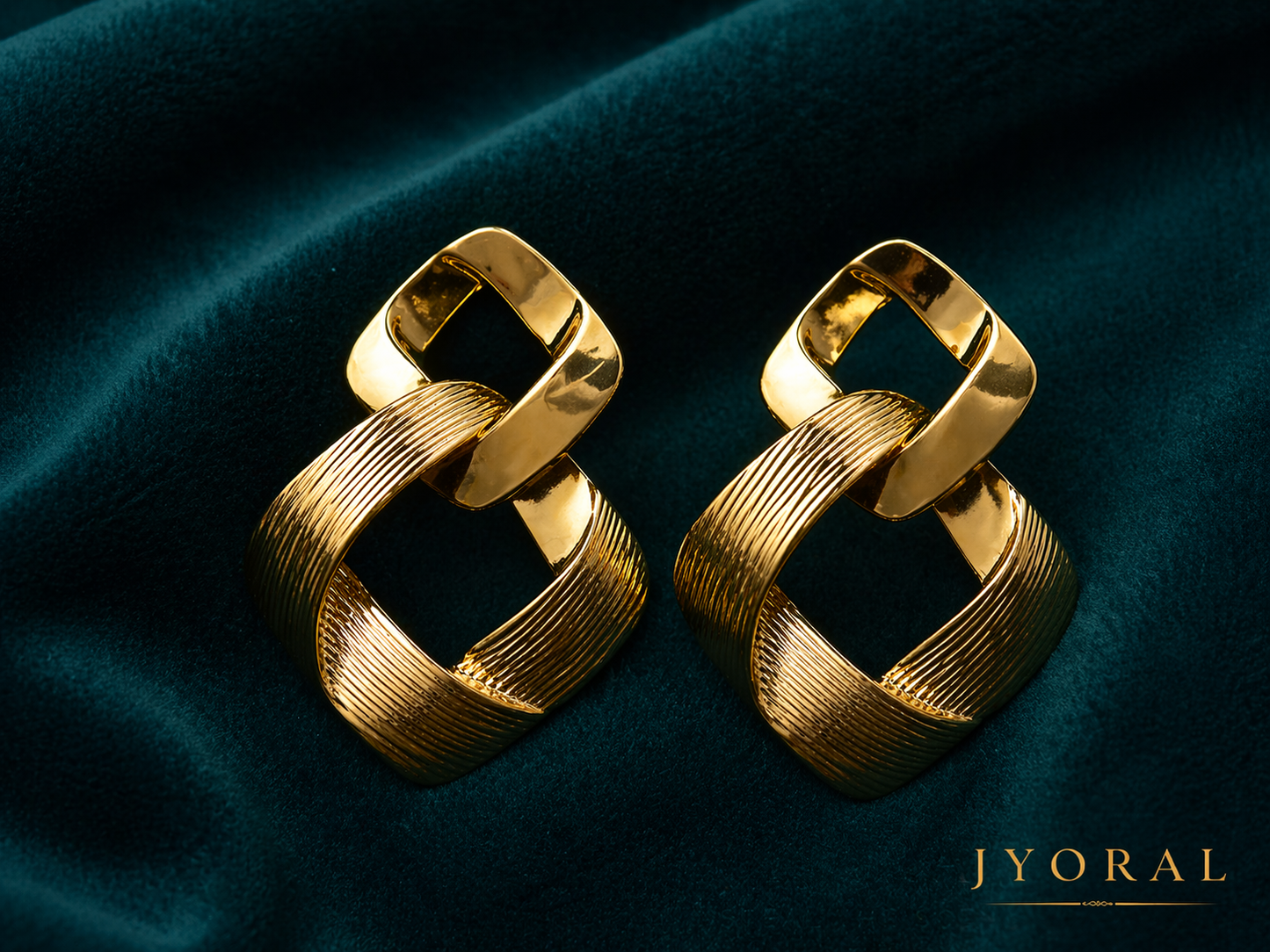Sculpted Edge Hoops