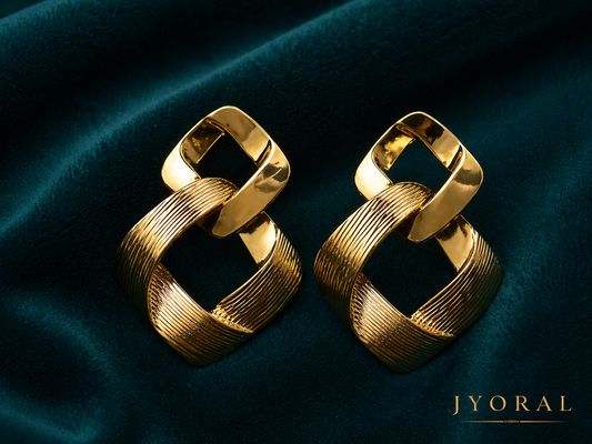 Sculpted Edge Hoops