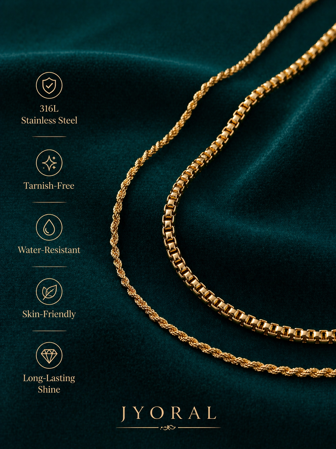 Élan Dual Layer Waist Chain
