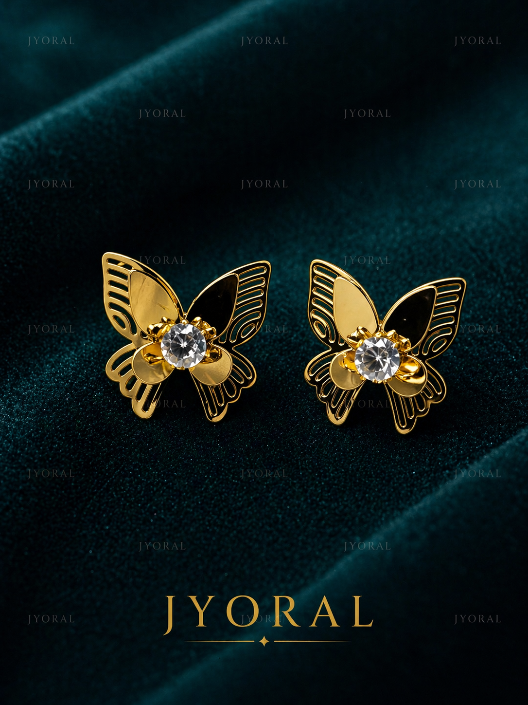 Celeste Butterfly Studs