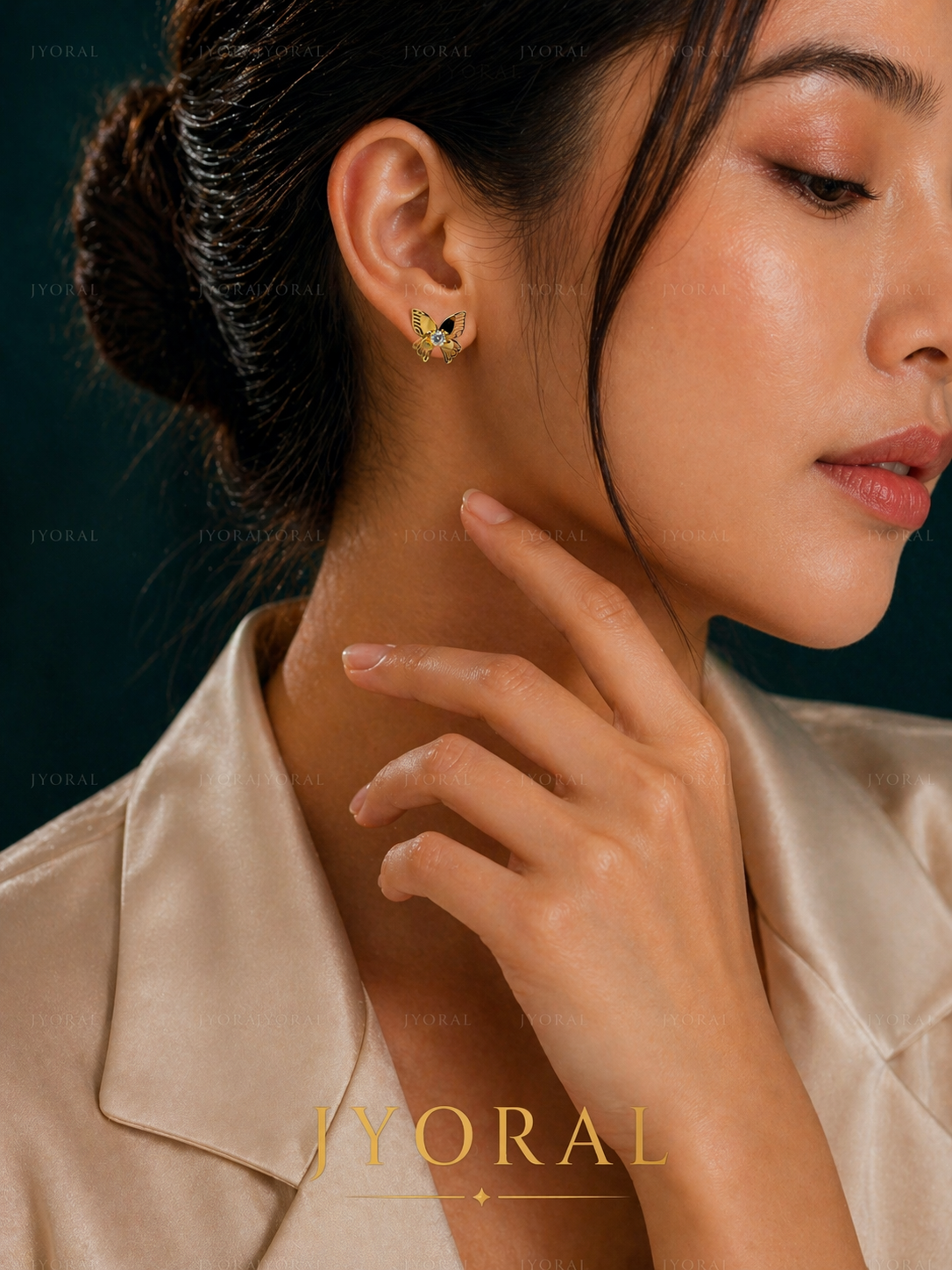 Celeste Butterfly Studs