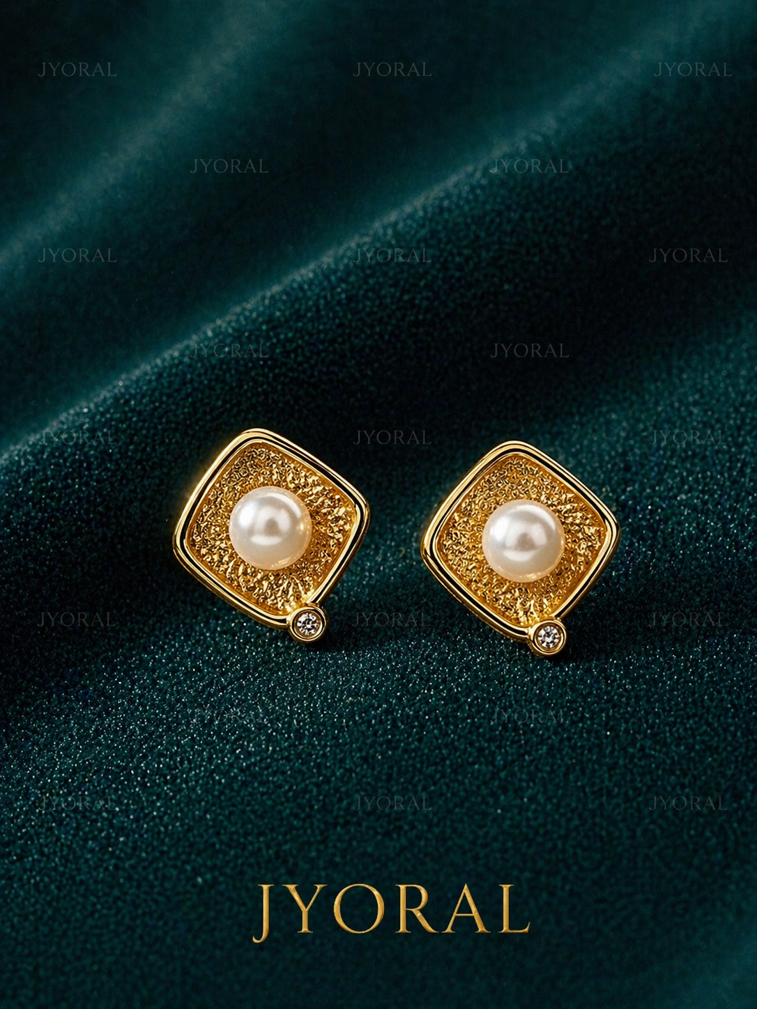 Pearl Frame Studs