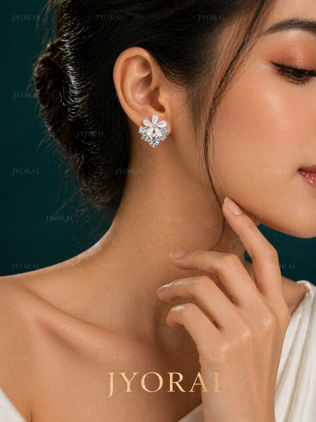 Crystal Garden Studs