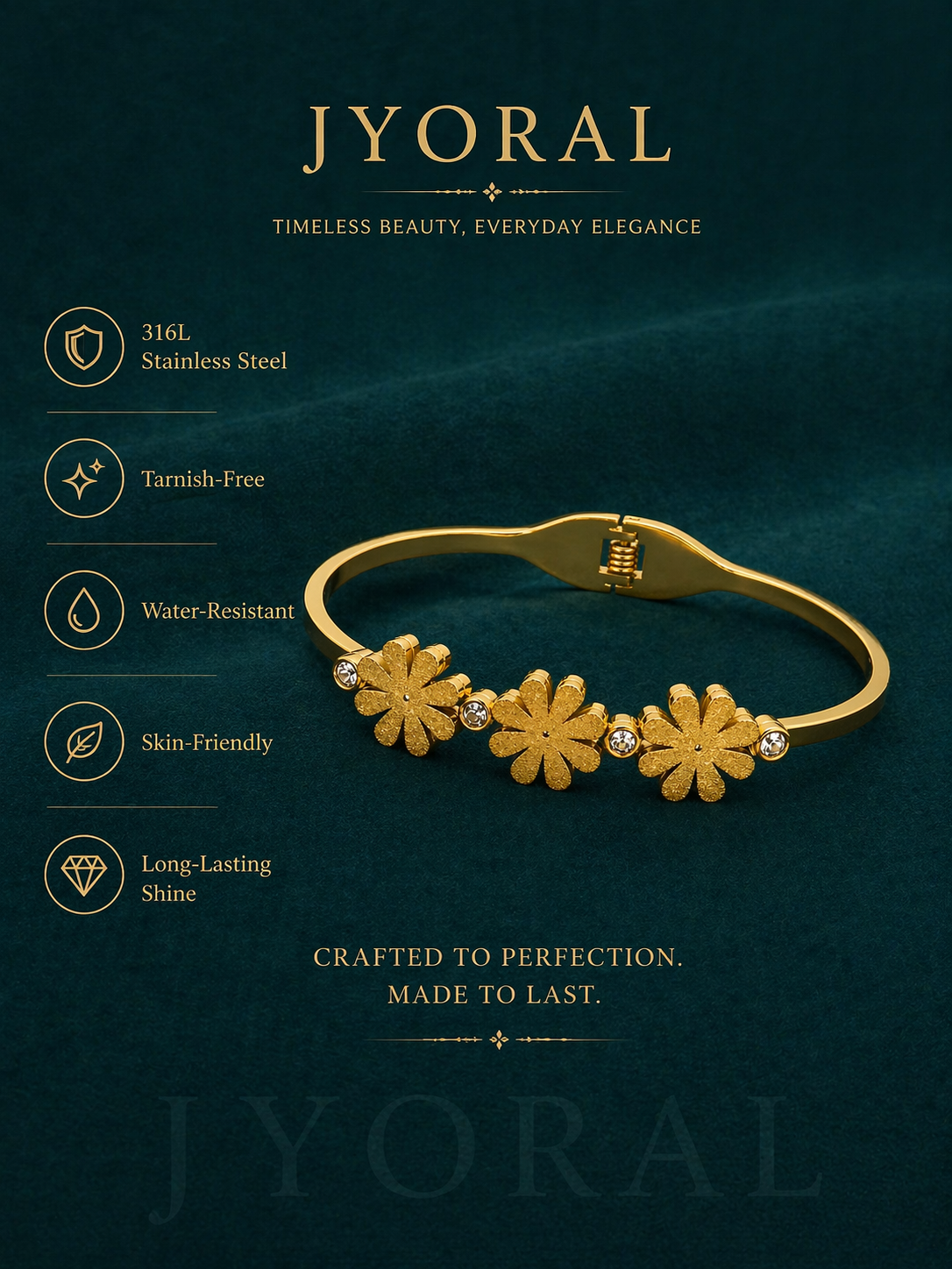 Blossom Spark Cuff