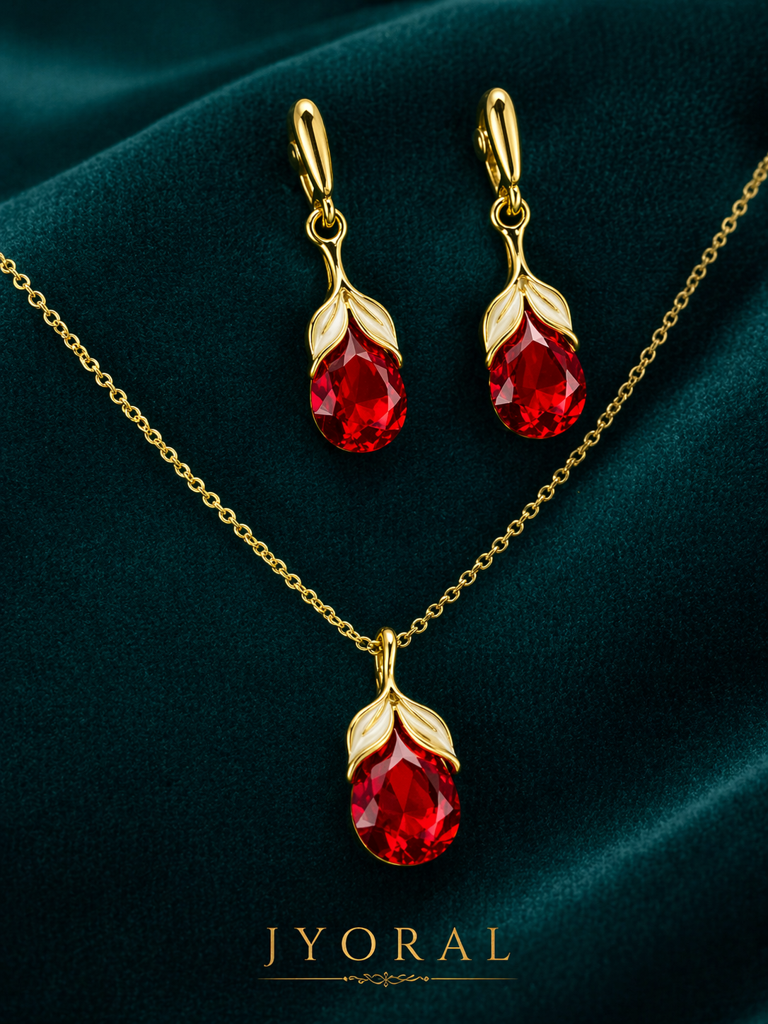Crimson Glow Luxe Set