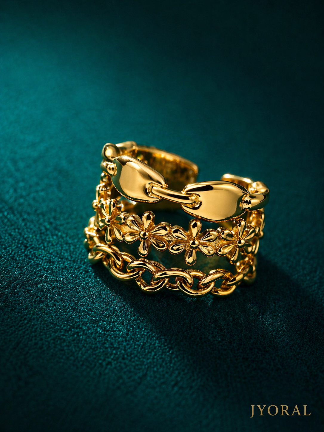 Golden Daisy Chain Stack