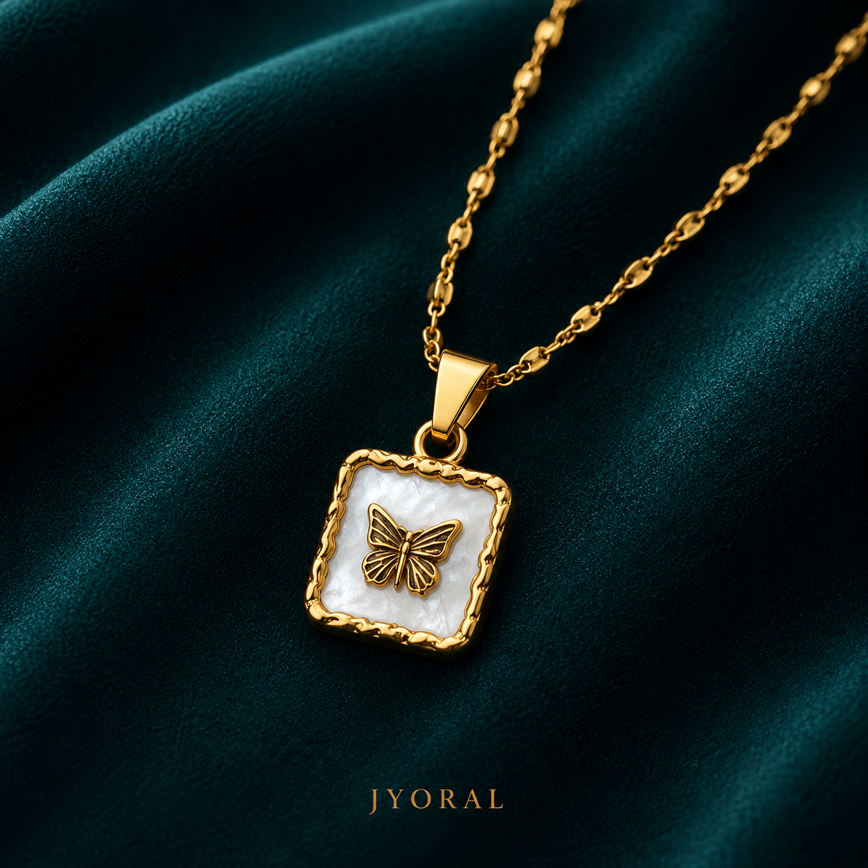 Ivory Flutter Pendant