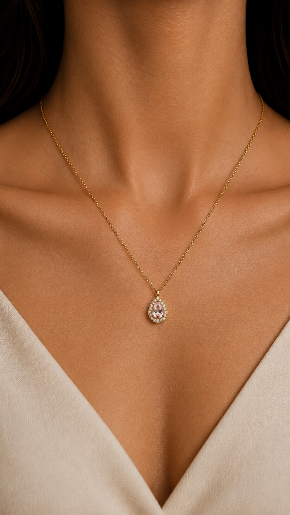 Blush Dew Pendant