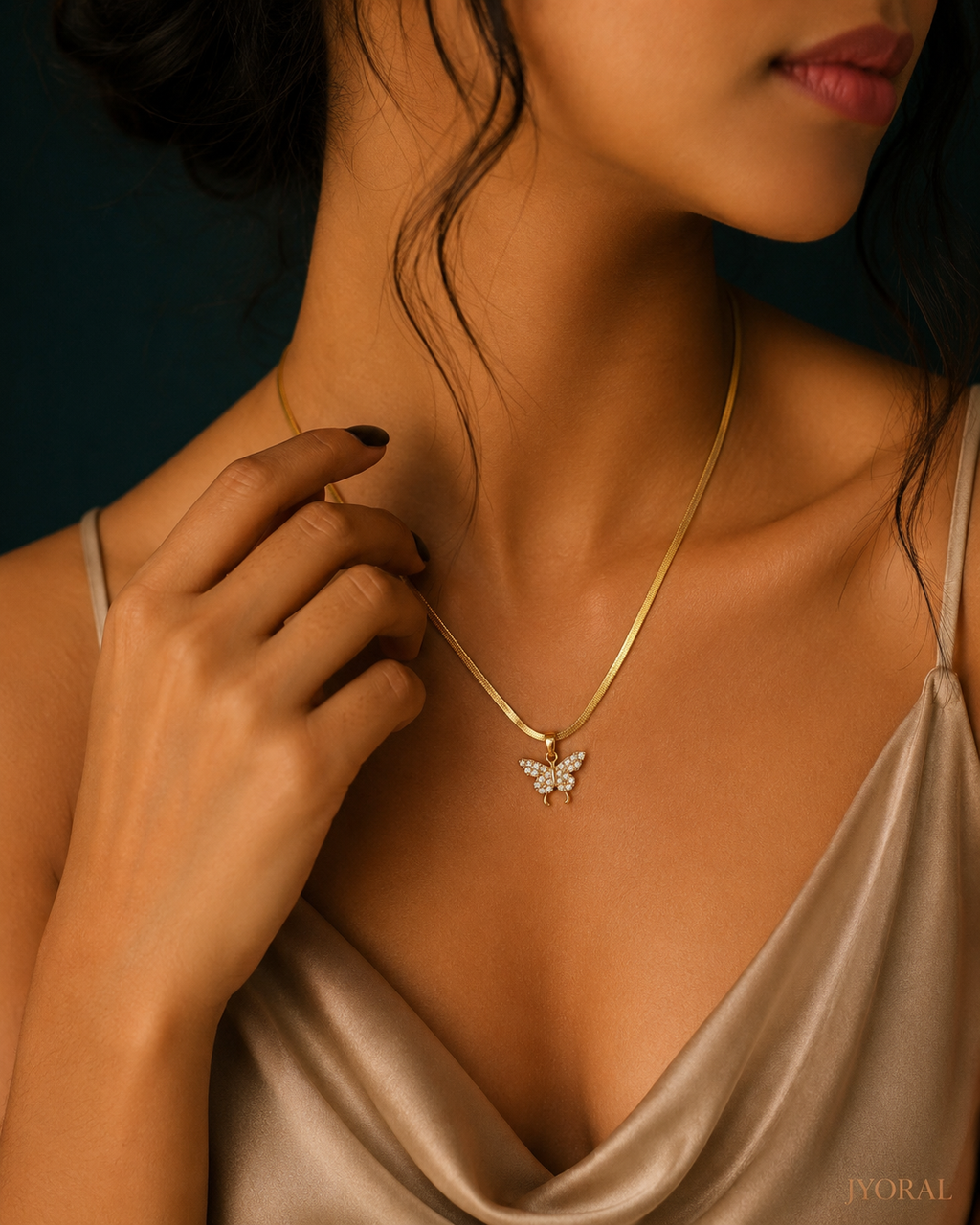 Aurelia Butterfly Pendant