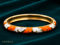 Sunset Aura Enamel Bangle