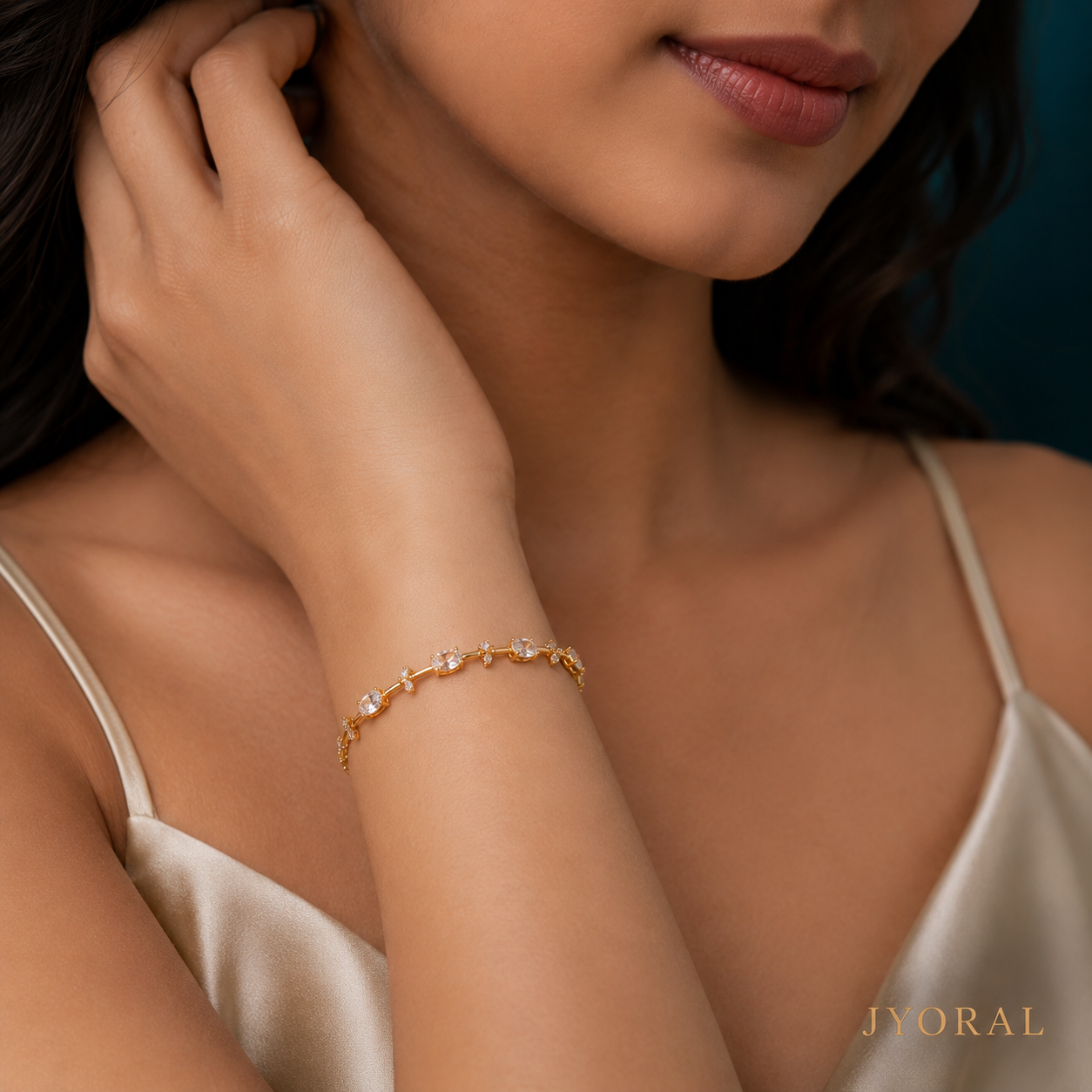 Ivory Bloom Tulip Bracelet