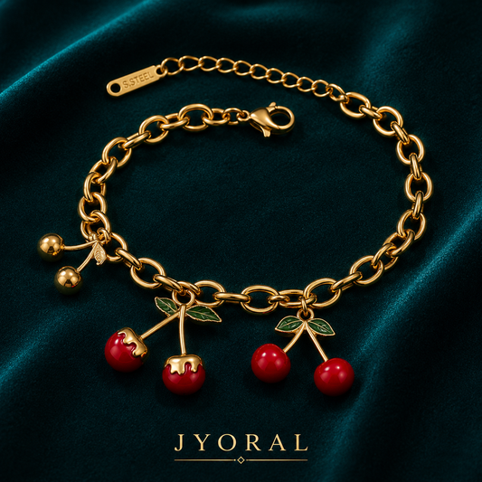 Cherry Bliss Charm Bracelet