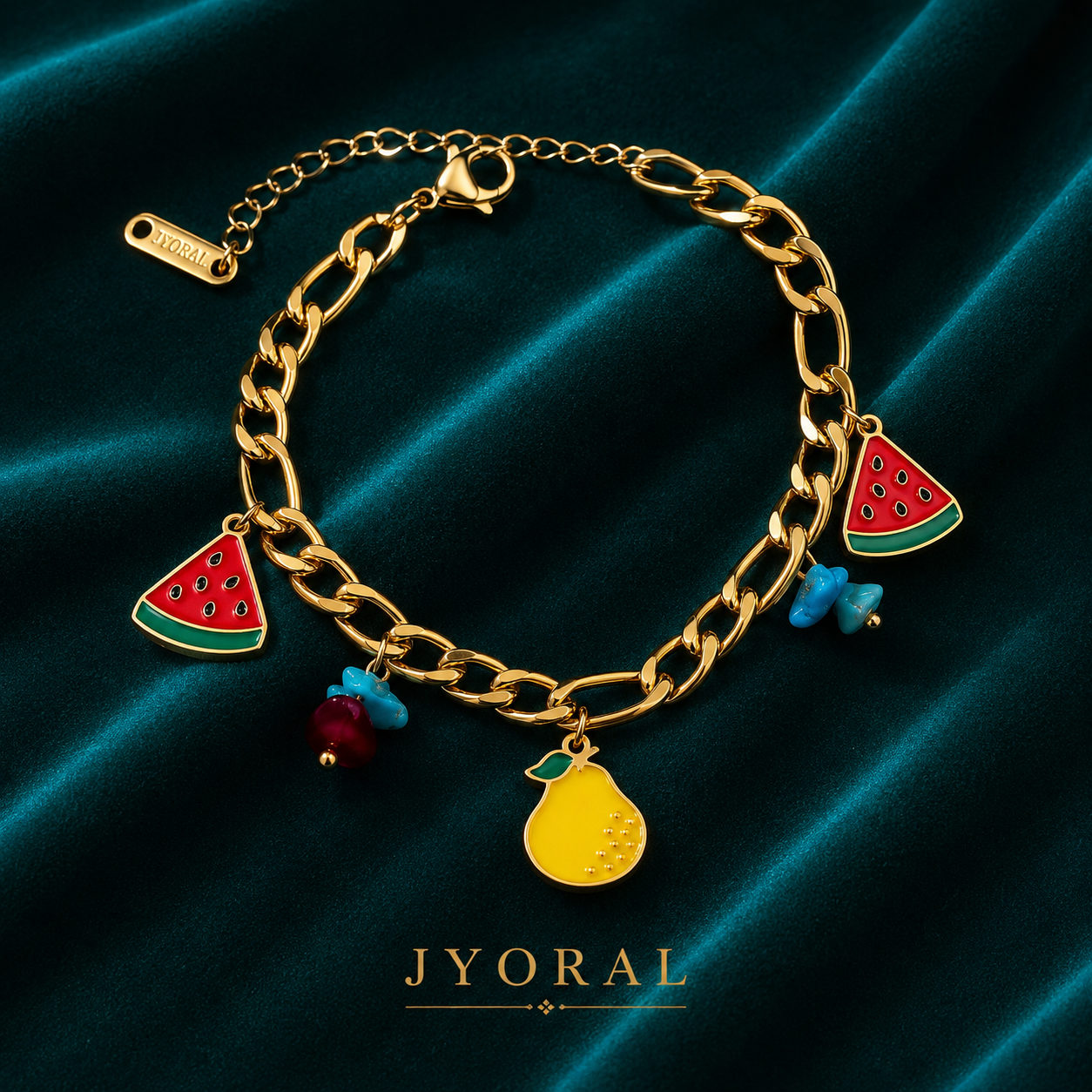Tutti Frutti Charm Bracelet