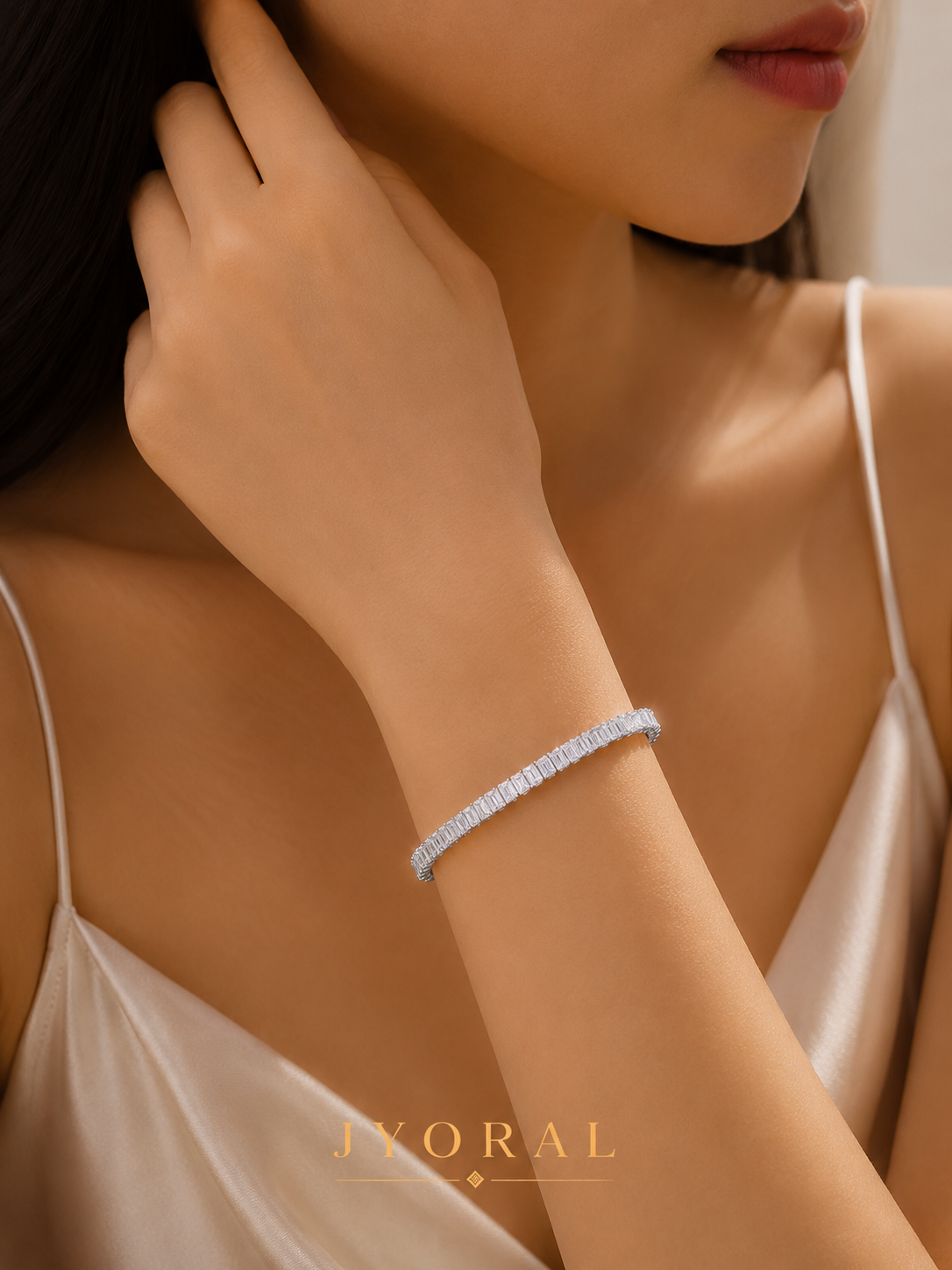 Celeste Tennis Bracelet