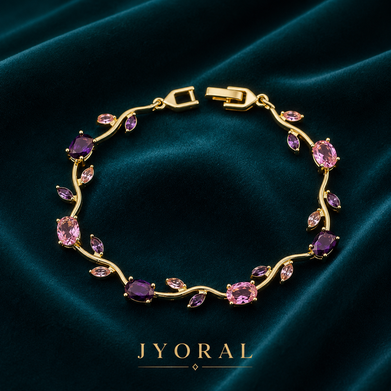 Lavender Tulip Bracelet