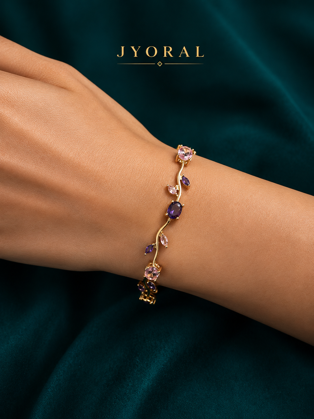 Lavender Tulip Bracelet