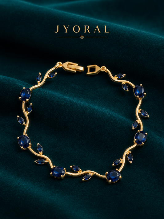 Sapphire Tulip Bracelet