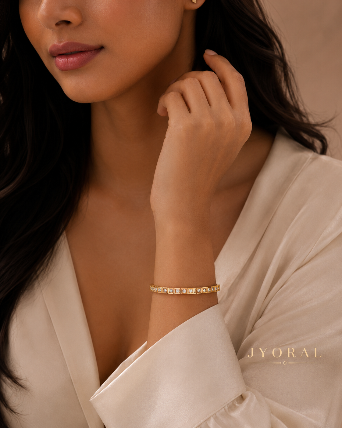 Aurora Grid Cuff