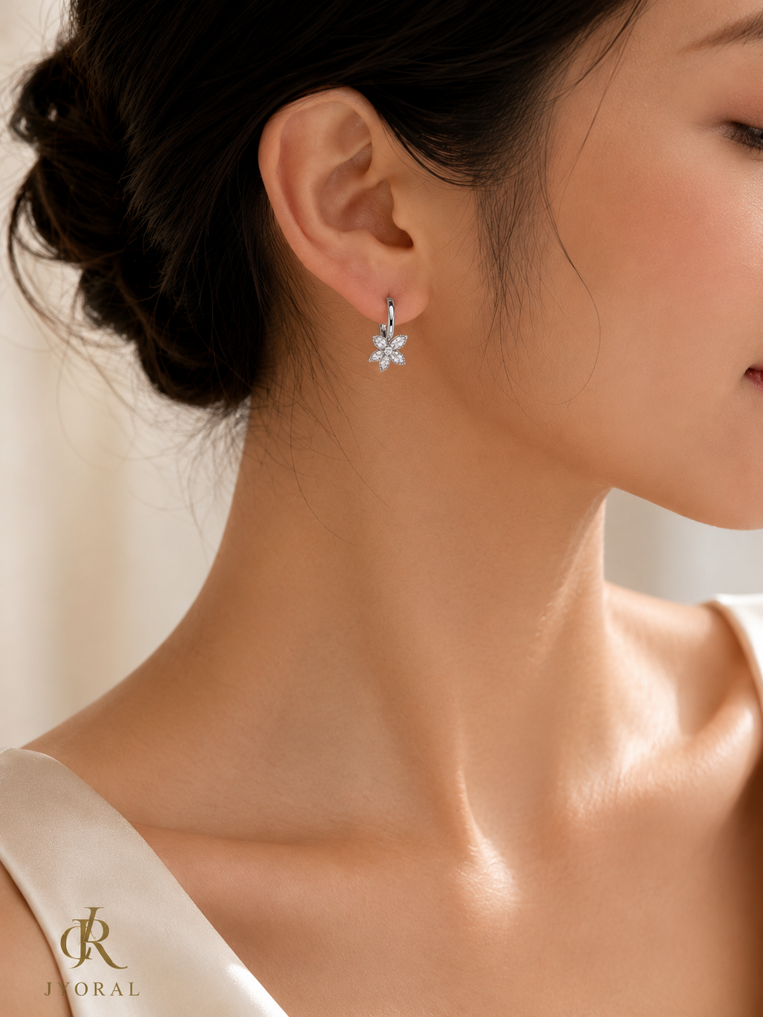 Luna Blossom Hoops