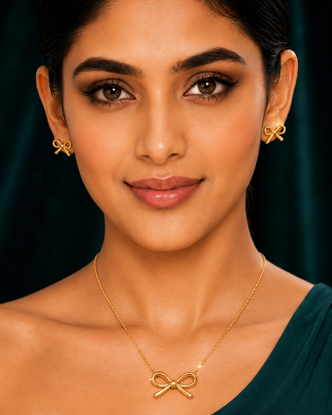 Élan Bow Necklace Set