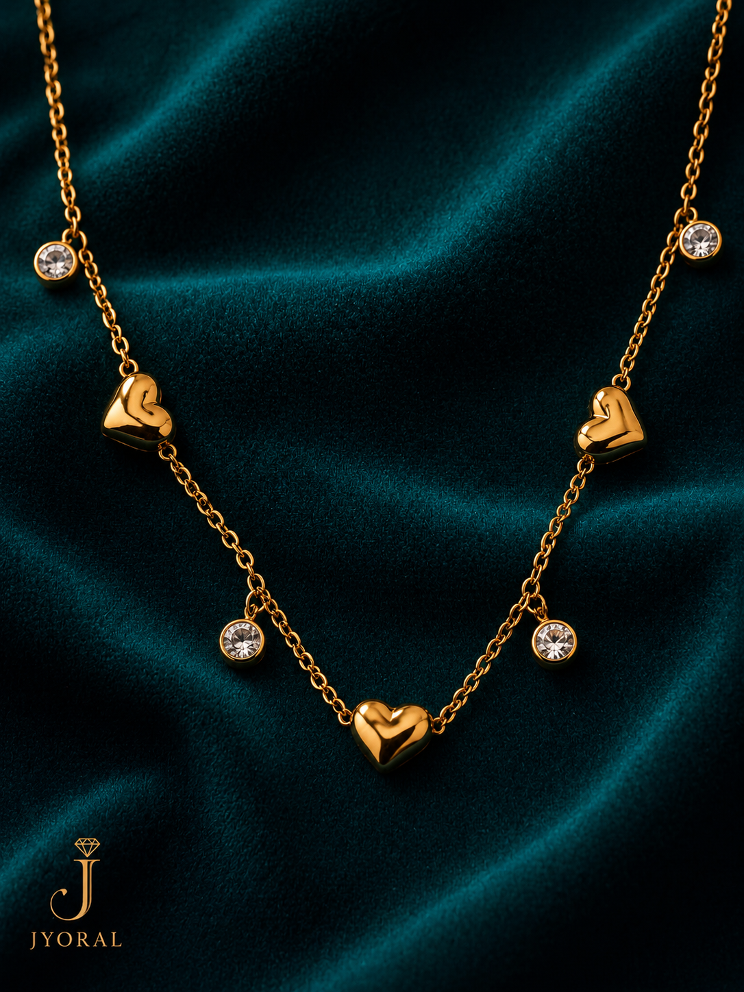 Amorette Heart Necklace