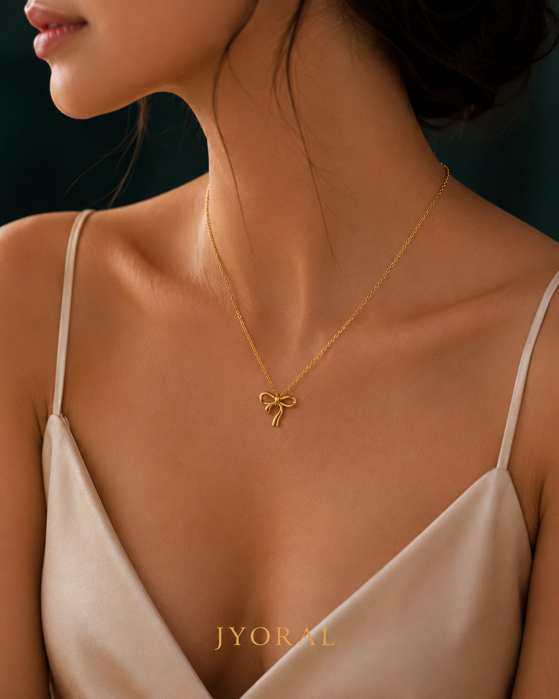 Aura Bow Necklace