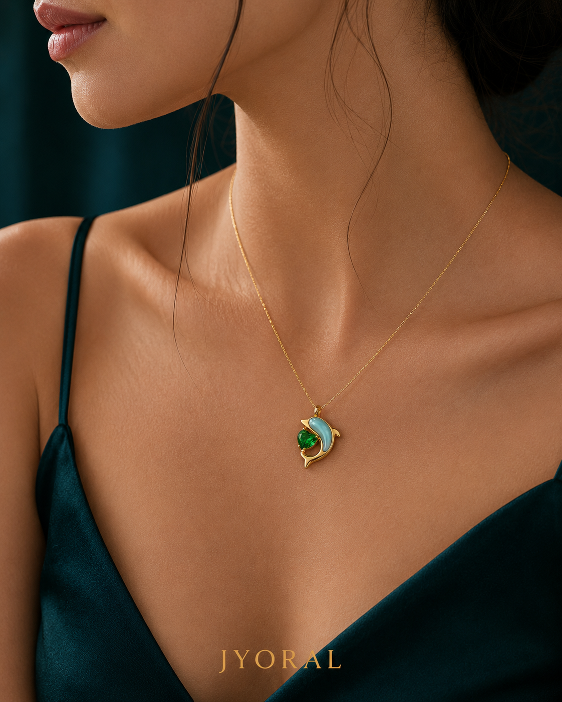 Azure Delfina Necklace