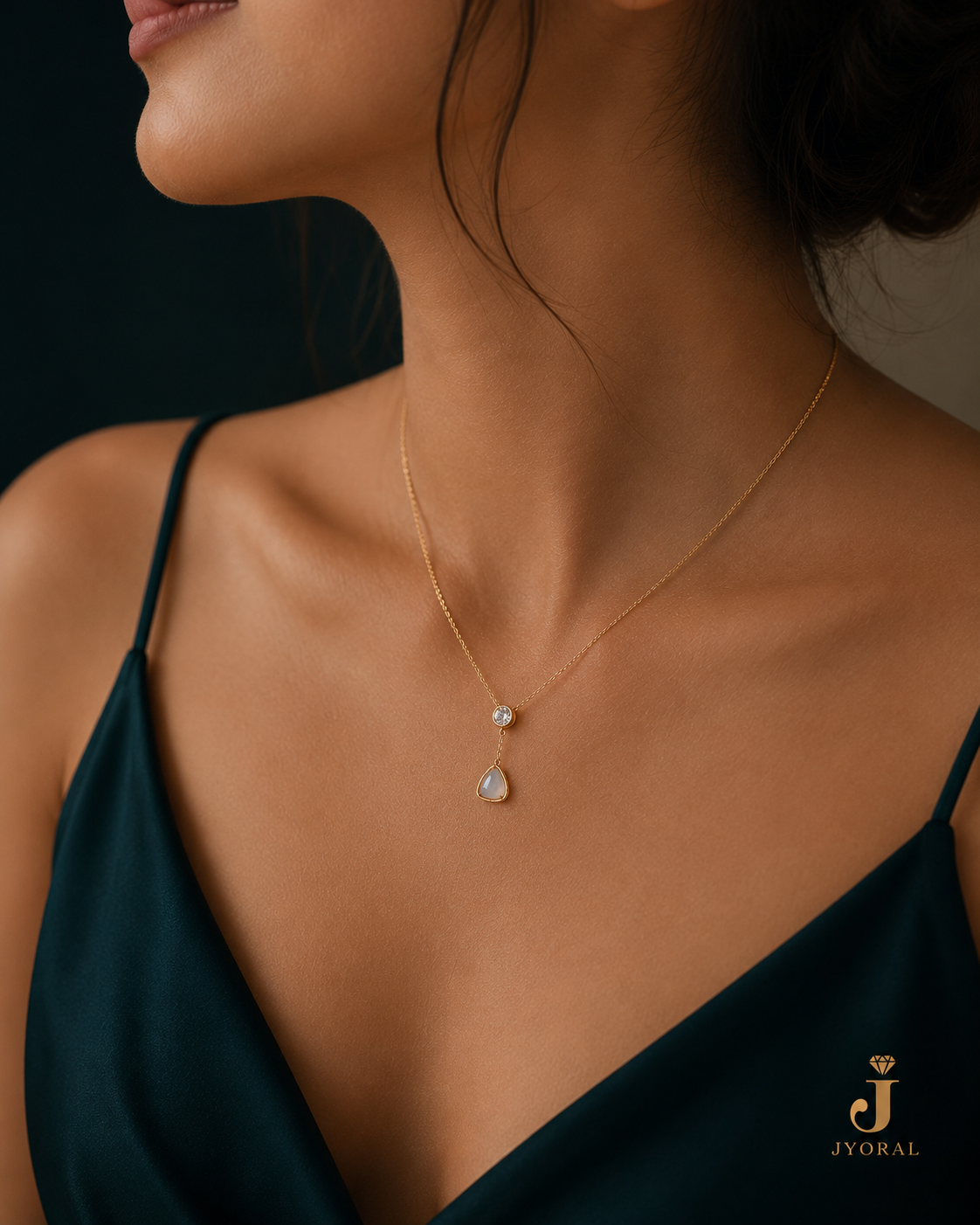 Aurelia Drop Necklace