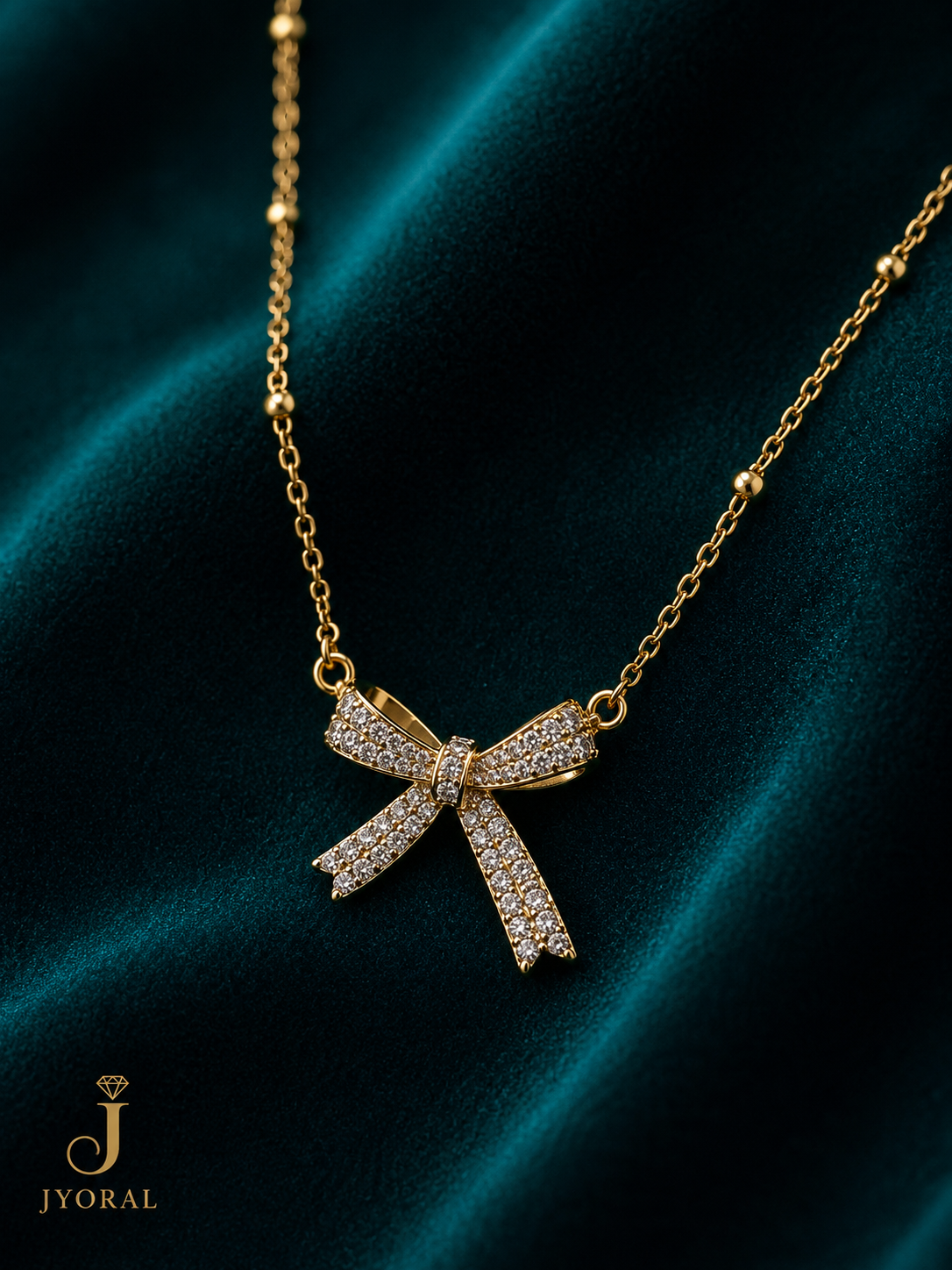 Lunelle Bow Necklace