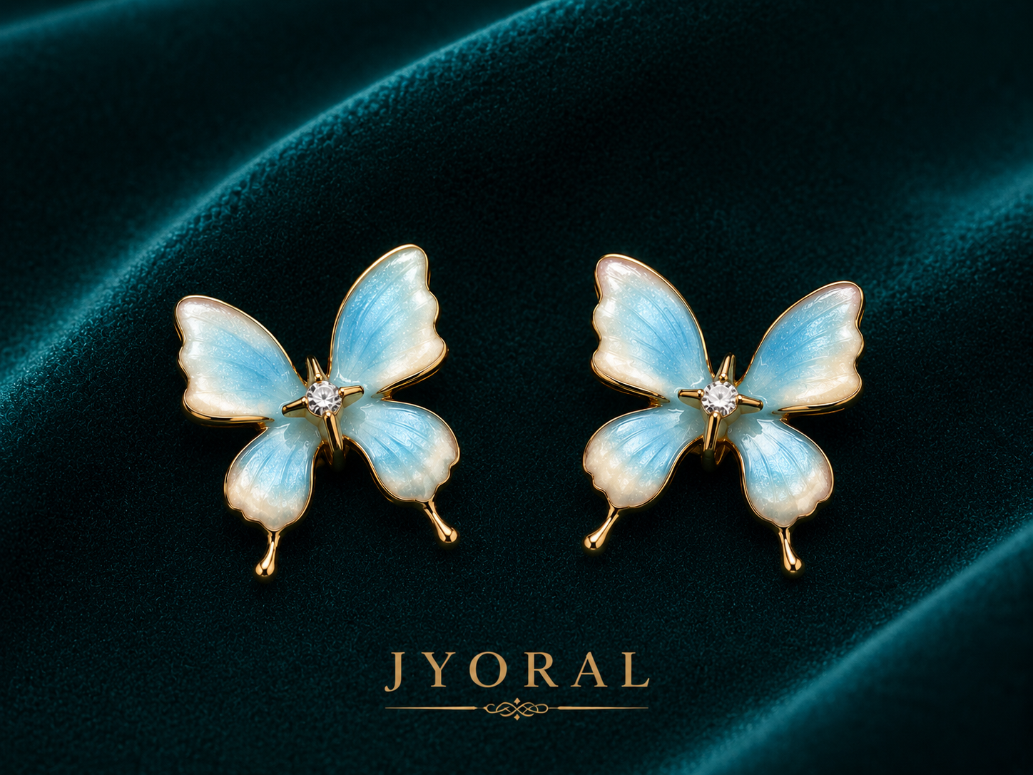 Azure Flutter Earrings
