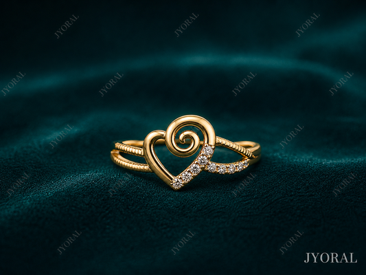 Amora Spiral Ring