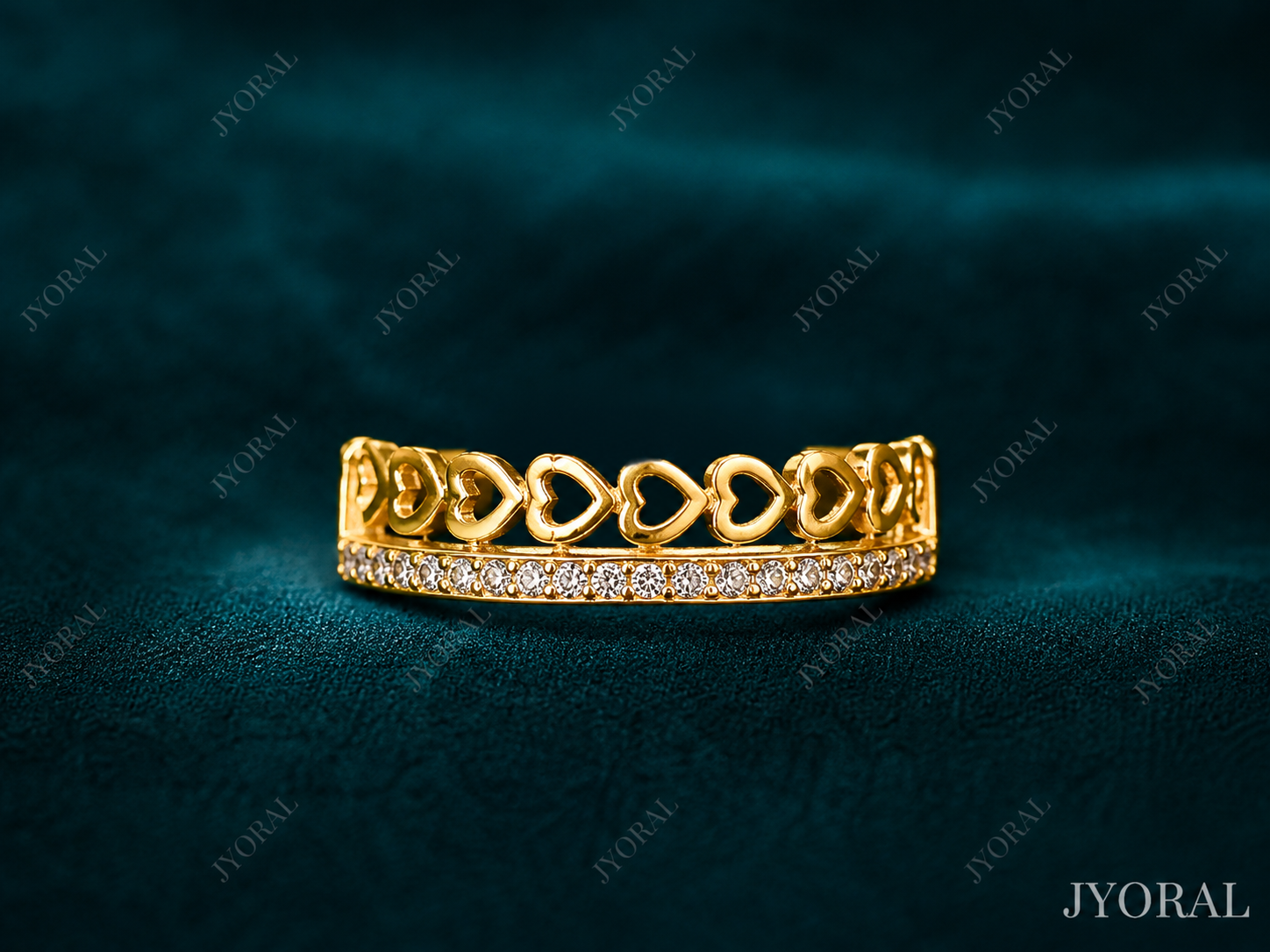 Veloura Heartline Ring