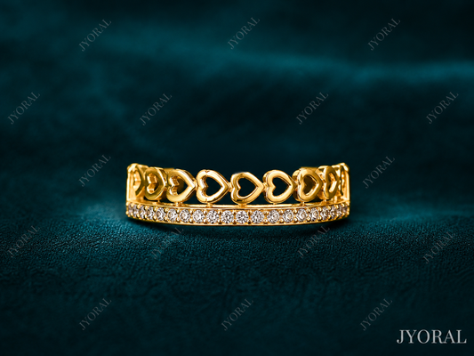 Veloura Heartline Ring