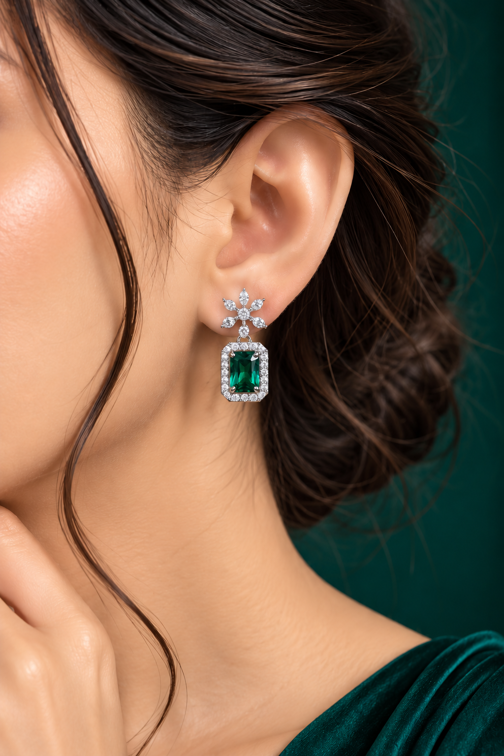 Verdant Bloom Earrings ✨