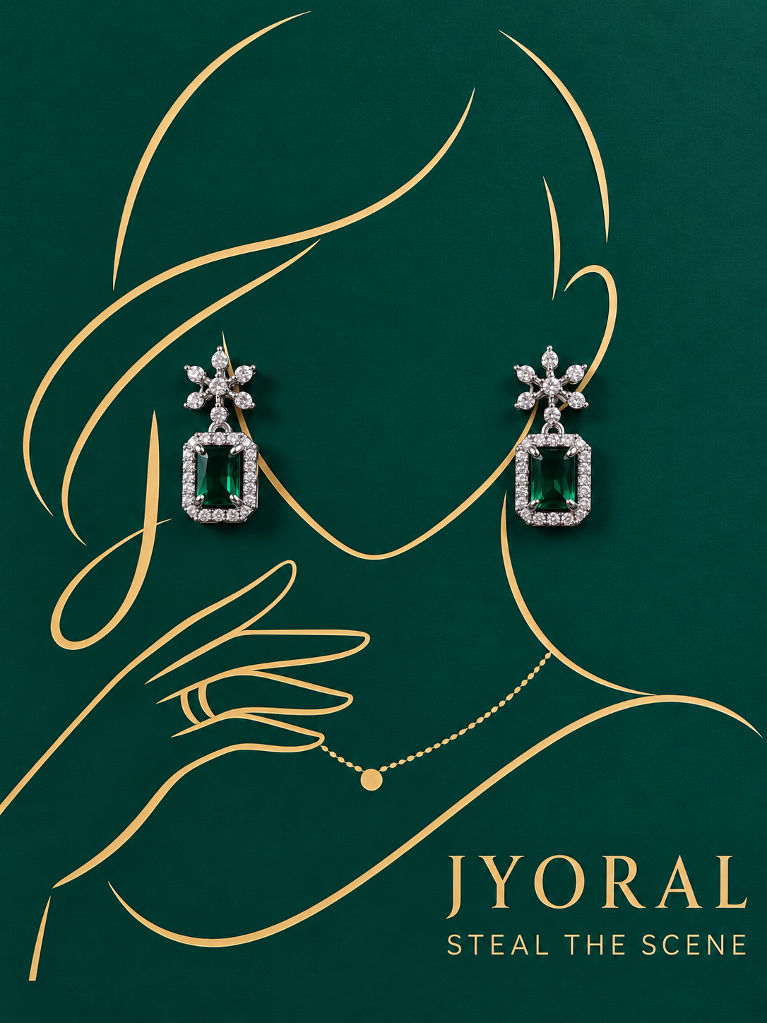 Verdant Bloom Earrings ✨