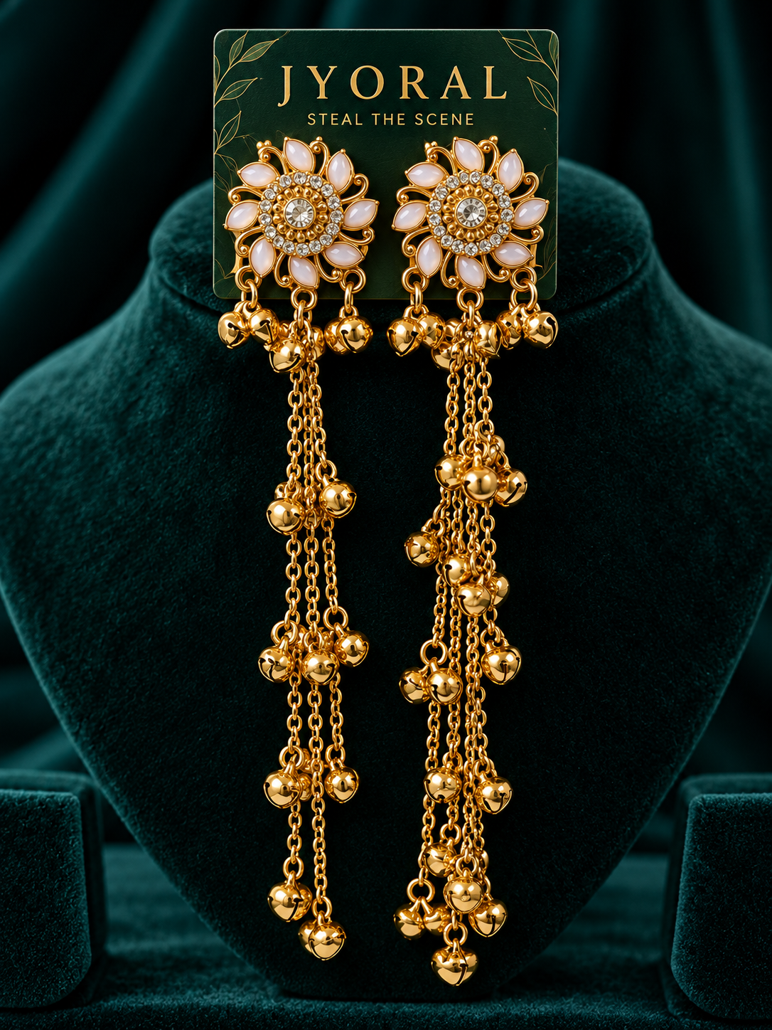 Gulbahar Ghungroo Earrings ✨