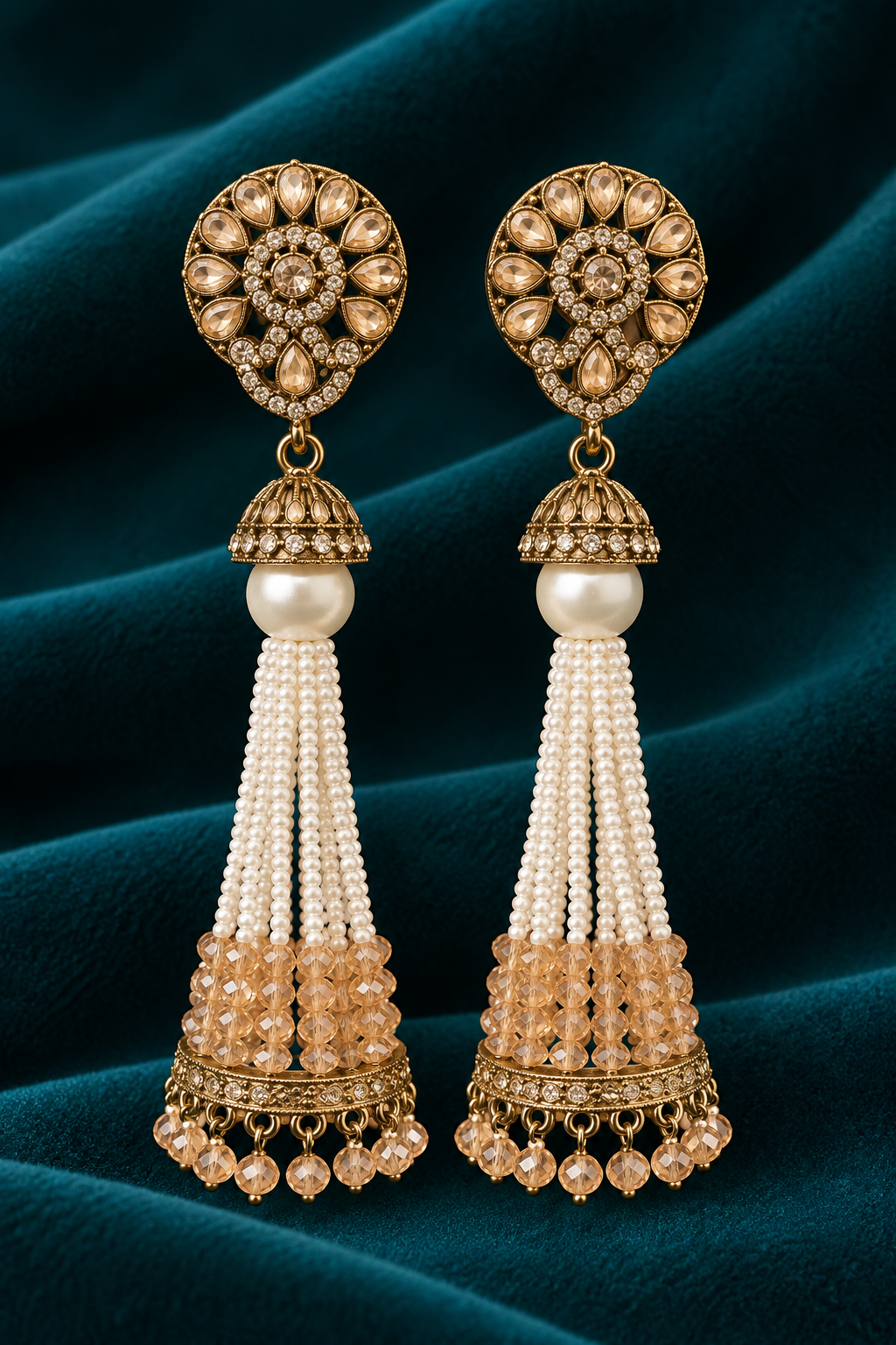 Mehrunisa Tassel Earrings ✨
