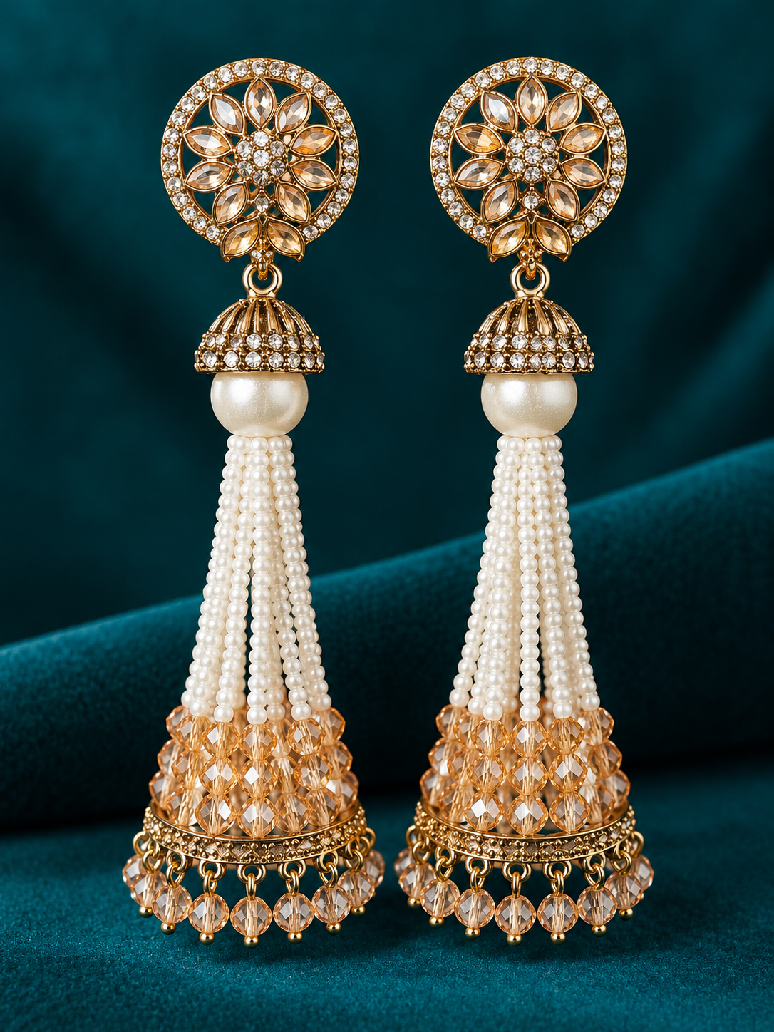 Mehrunisa Tassel Earrings ✨