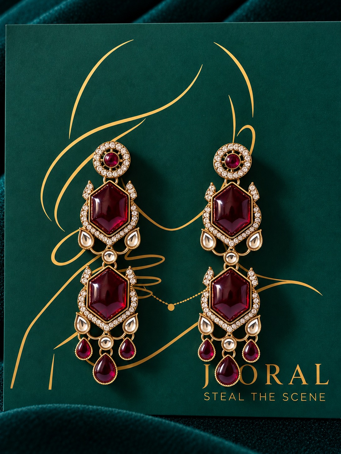 Riyasat Royale Earrings ✨