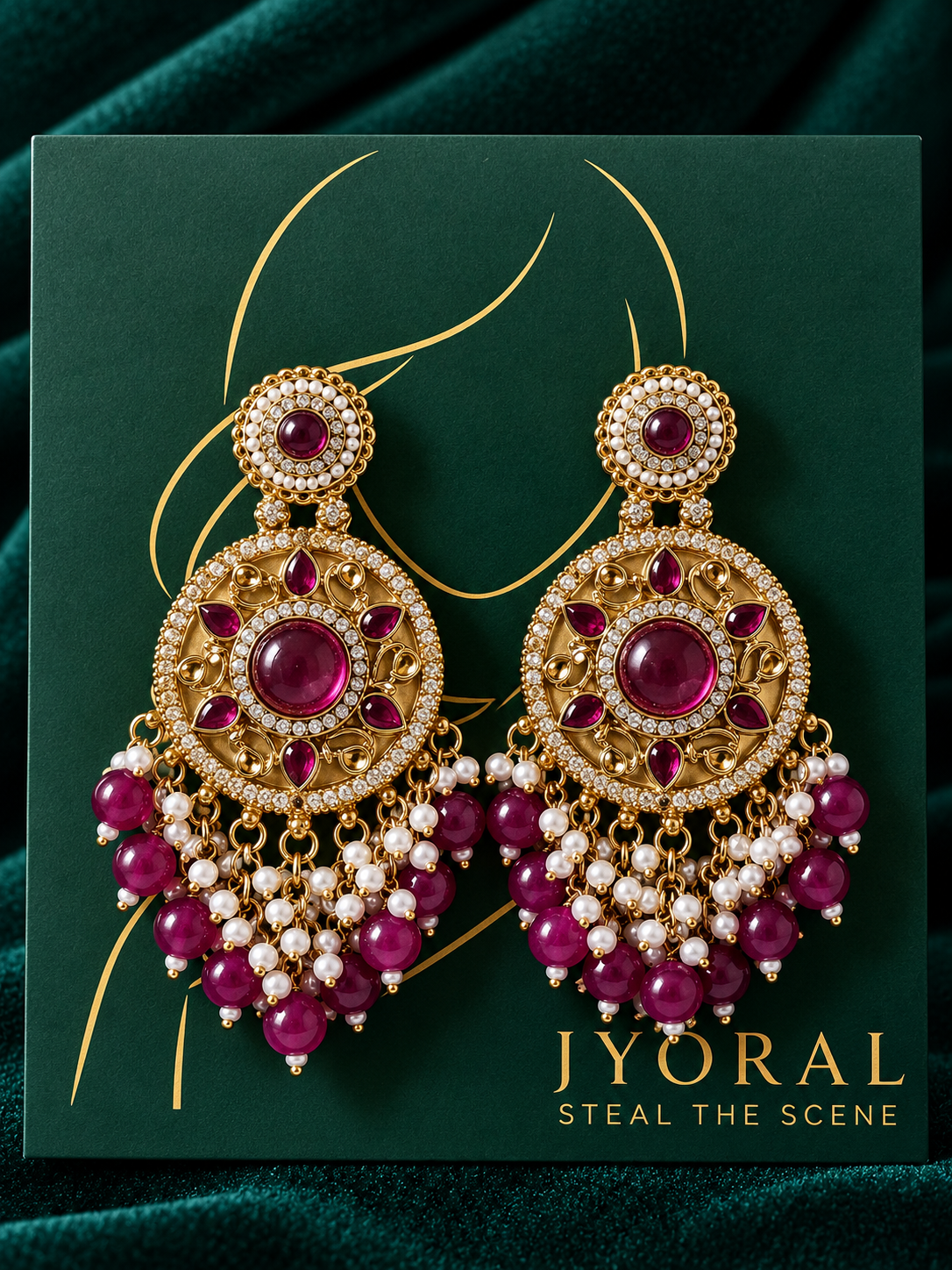 Jashn Mahal Earrings ✨