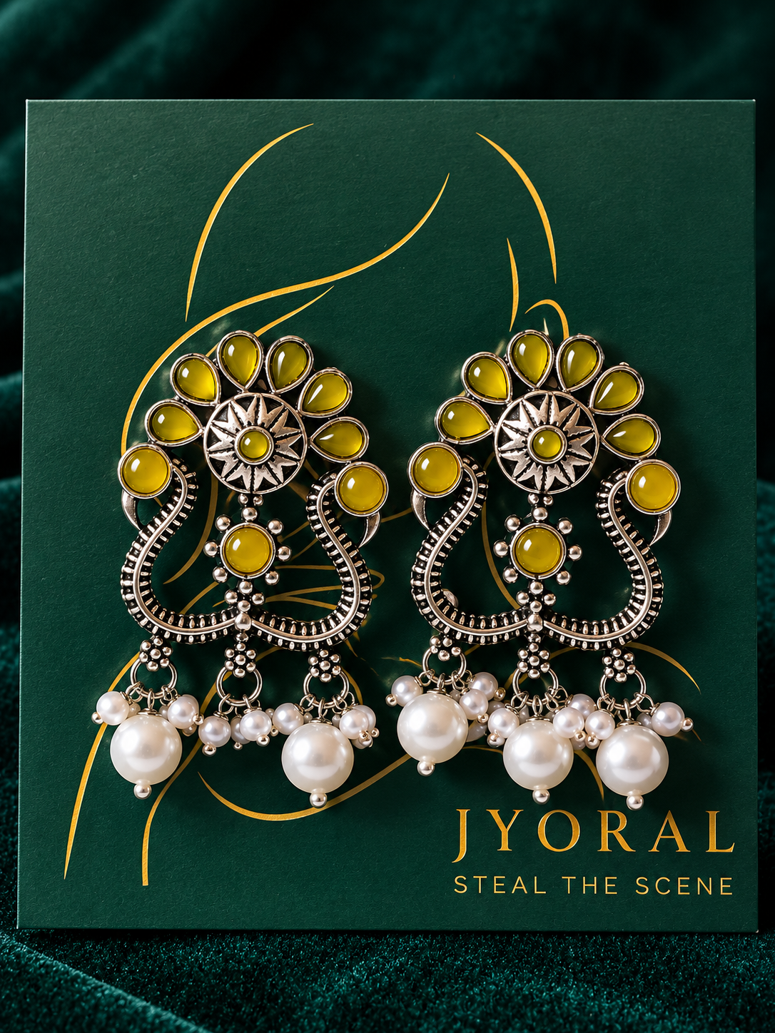 Surya Mayura Earrings ✨