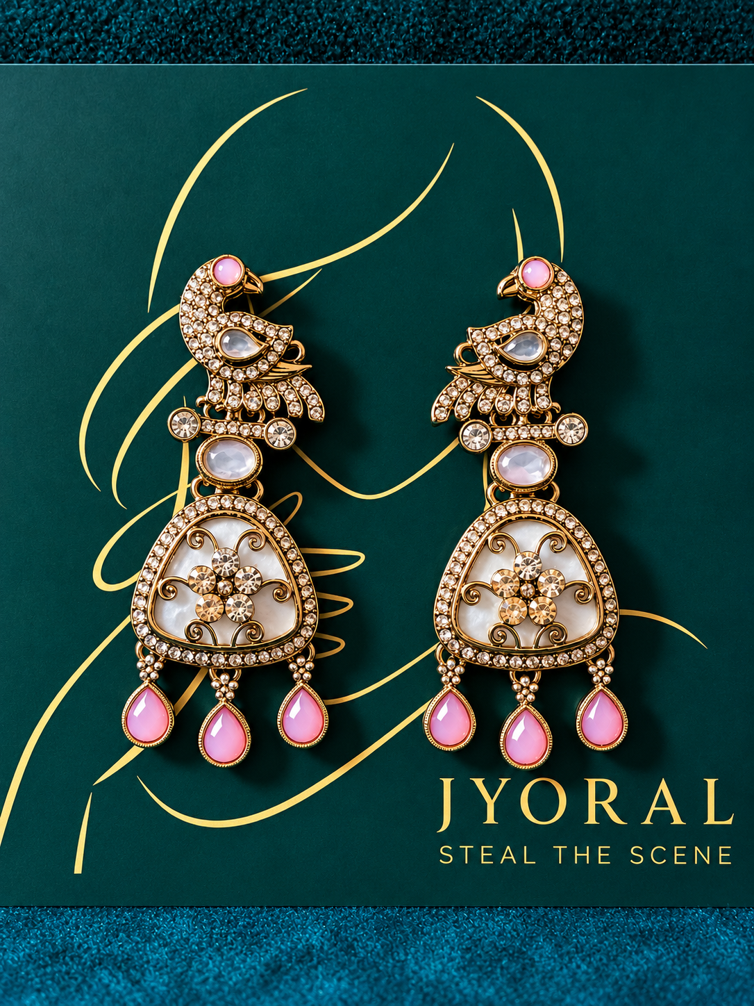 Mayura Mahal Earrings ✨