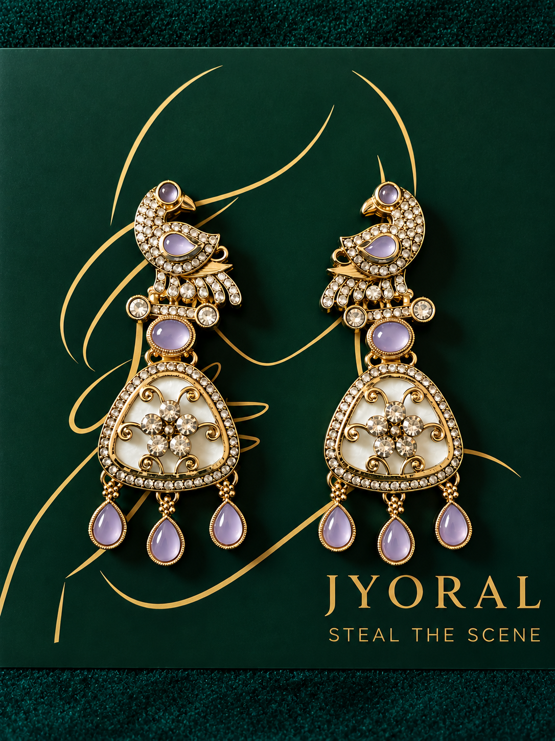 Mayura Mahal Earrings ✨